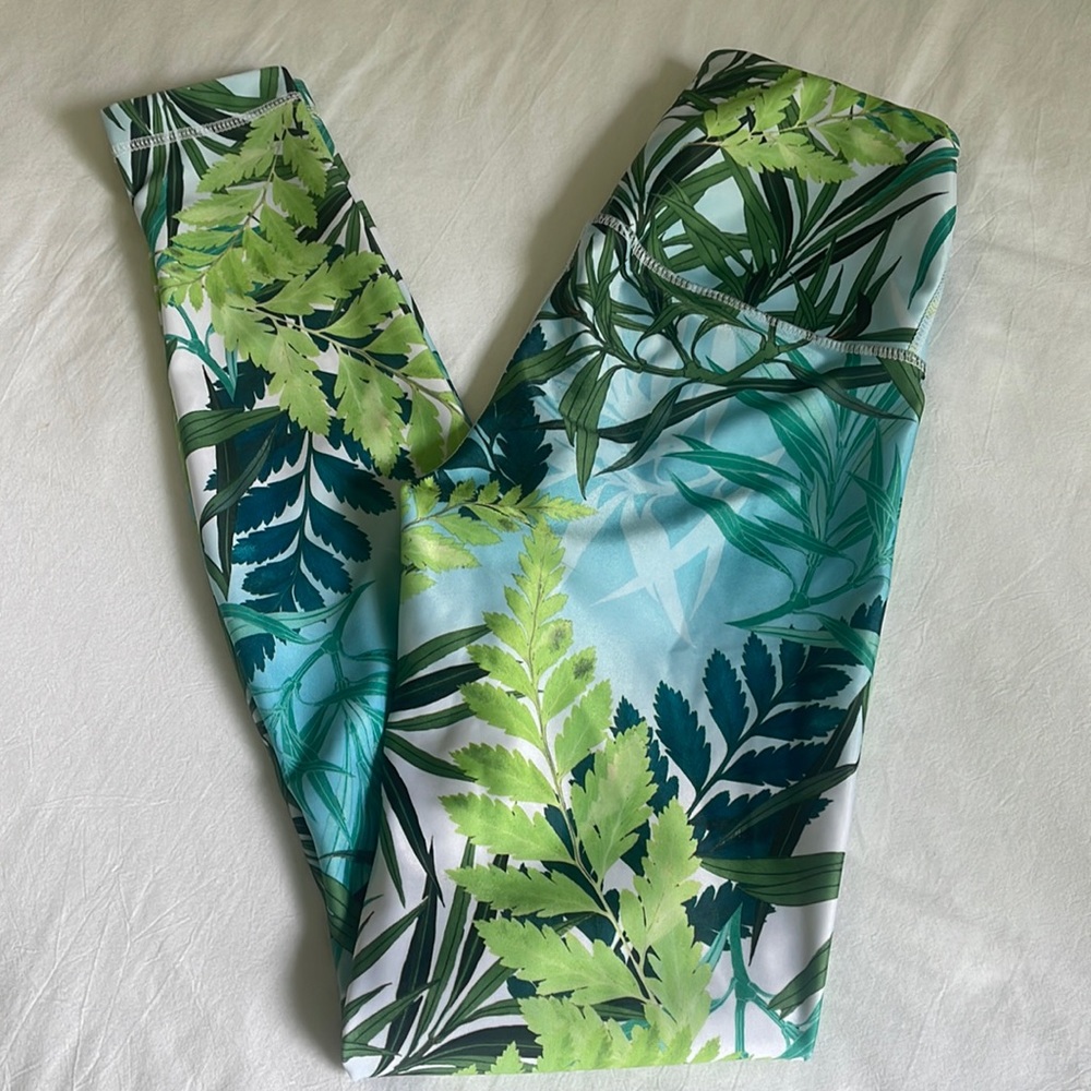 Palm leaf pants